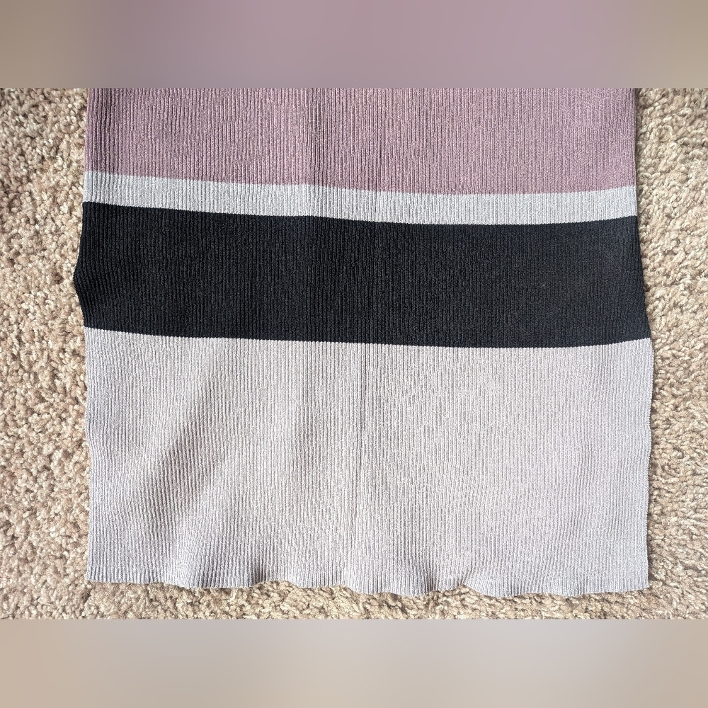 Valette Striped Color Lock Tank Top Small - Picture 5 of 12